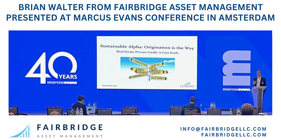 Fairbridge Presenting at Marcus Evans Conference In Amsterdam 2